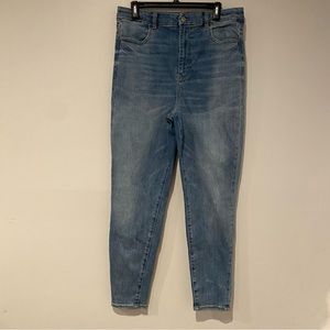 AEO Ne(x)t Level Stretch Curvy Highest Rise Jegging Size 16